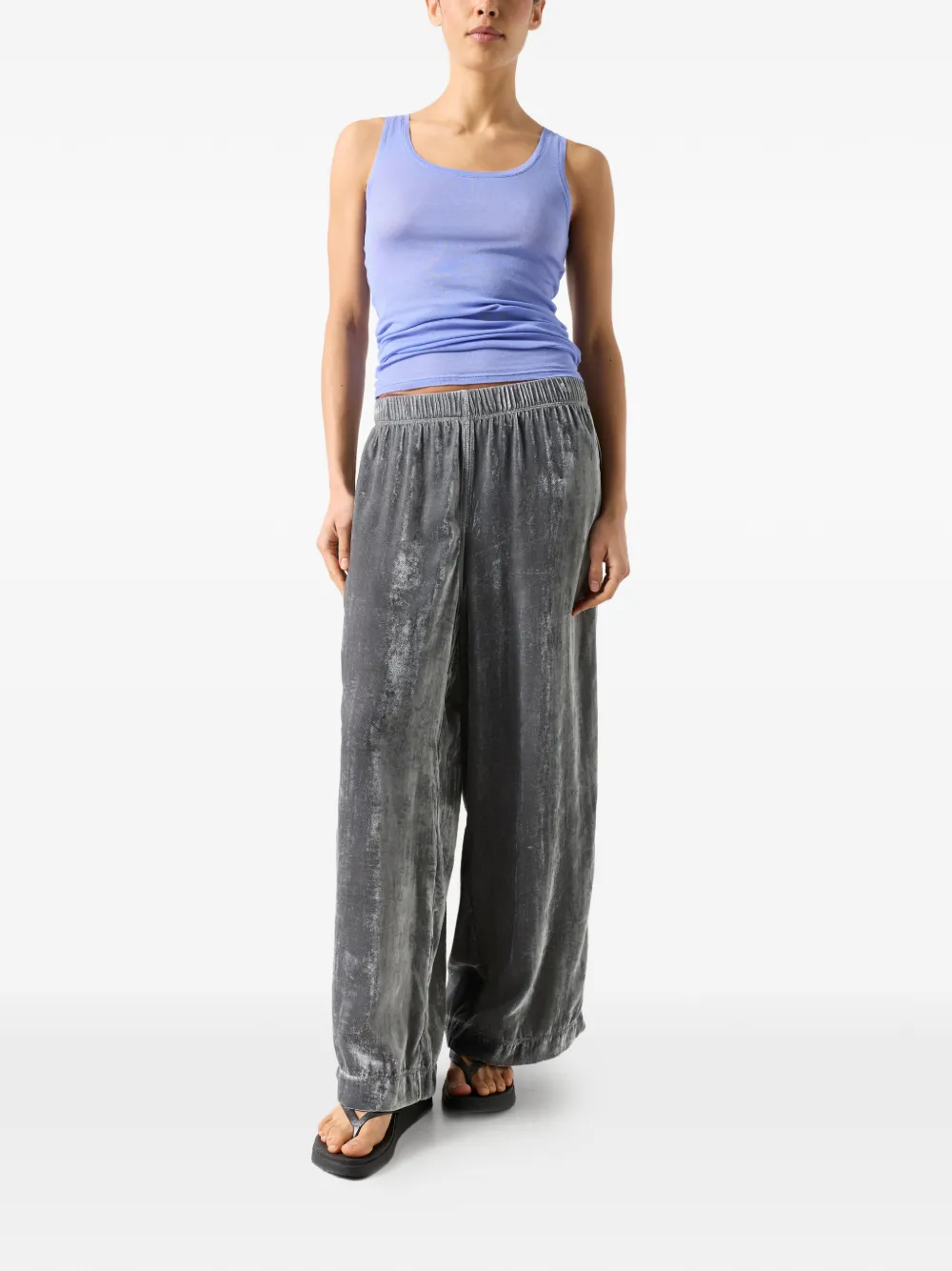 American Vintage Trainingsbroek met elastische taille Grijs