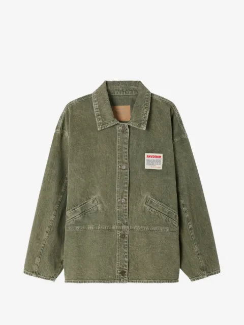 American Vintage veste en jean Uzatown à manches longues