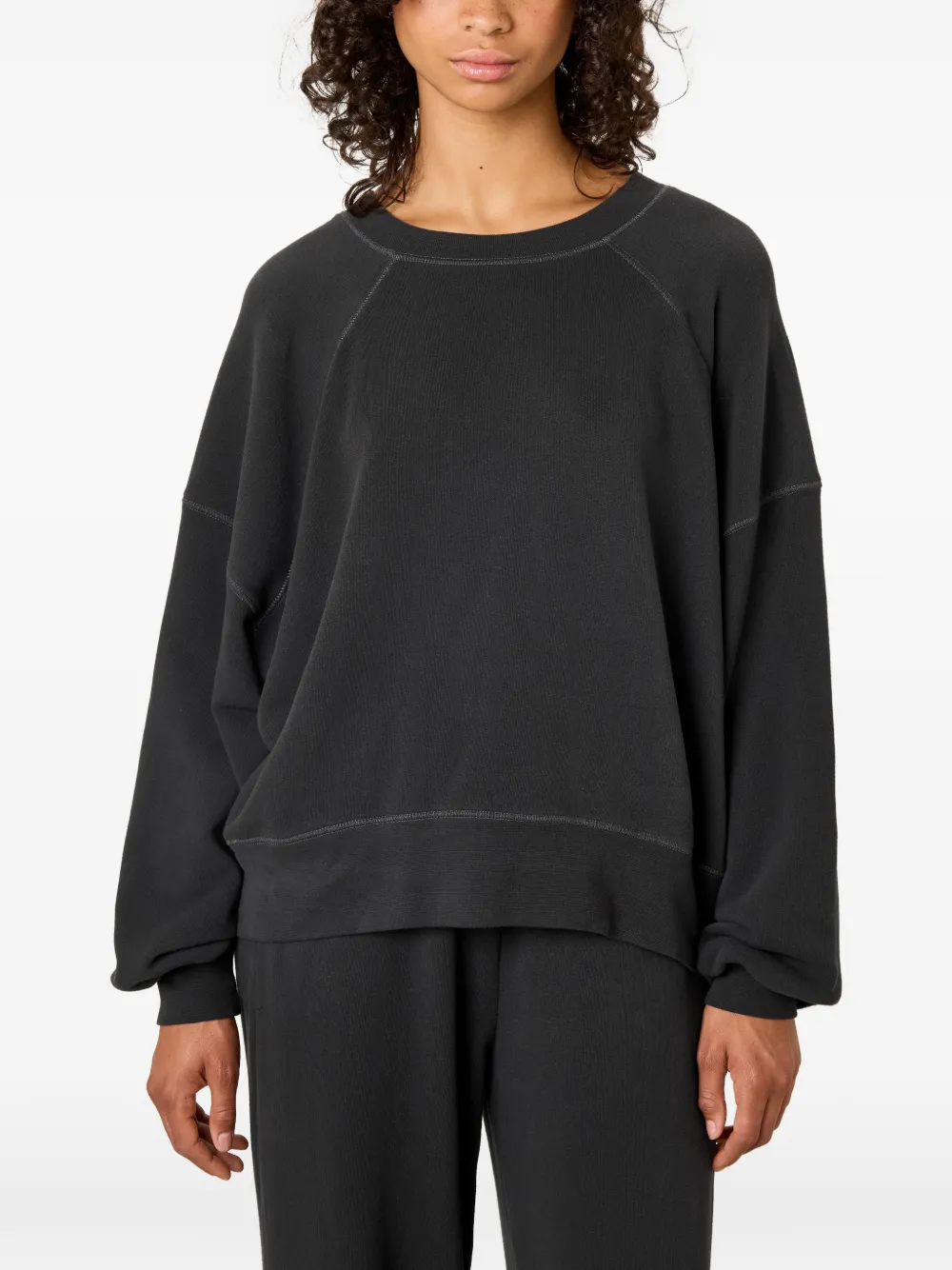 American Vintage Atubay sweater met lange mouwen Zwart