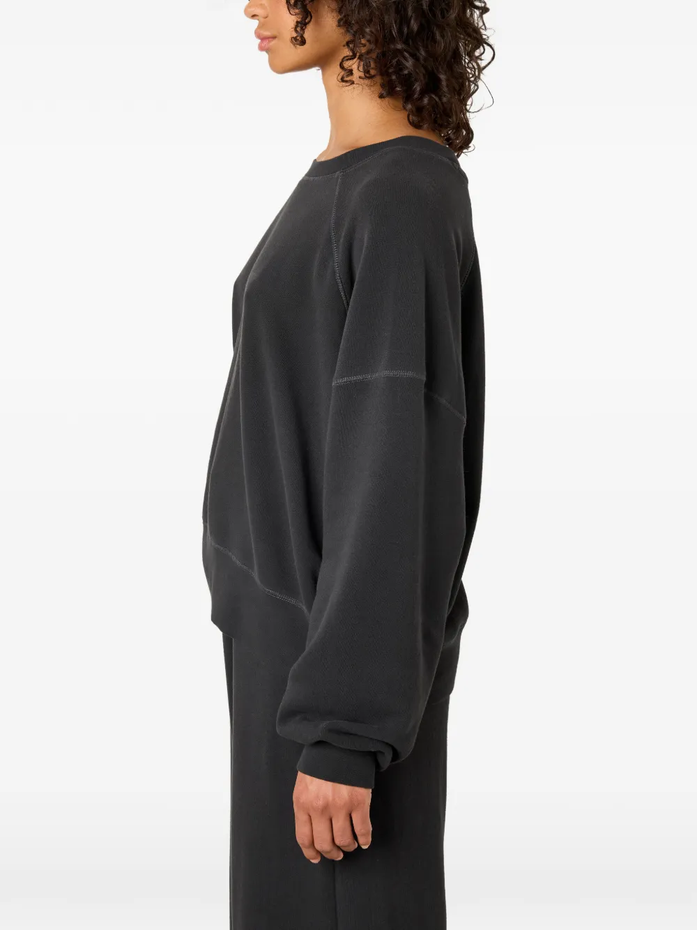 American Vintage Atubay sweater met lange mouwen Zwart