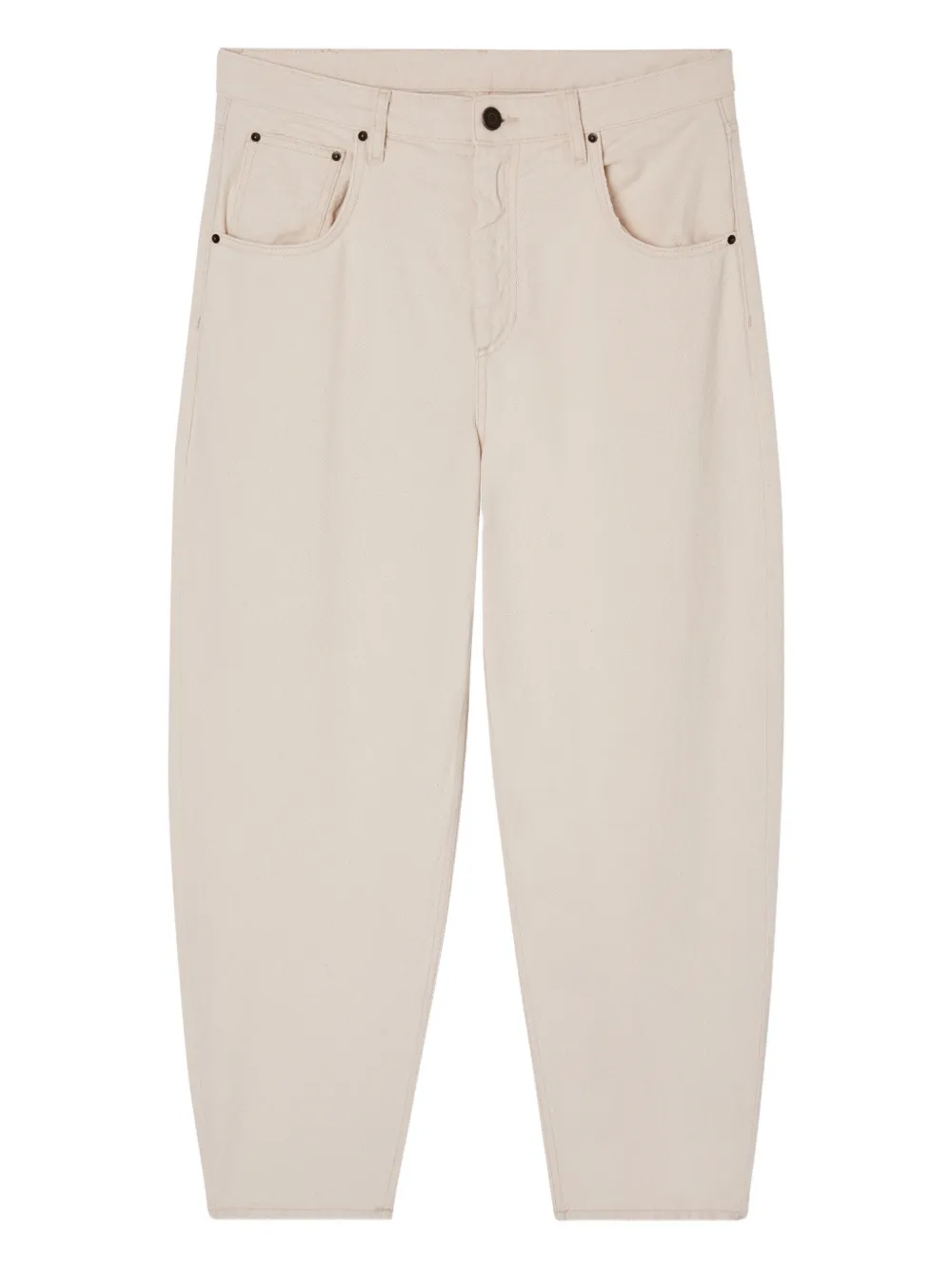 American Vintage five-pocket carrot jeans - Toni neutri