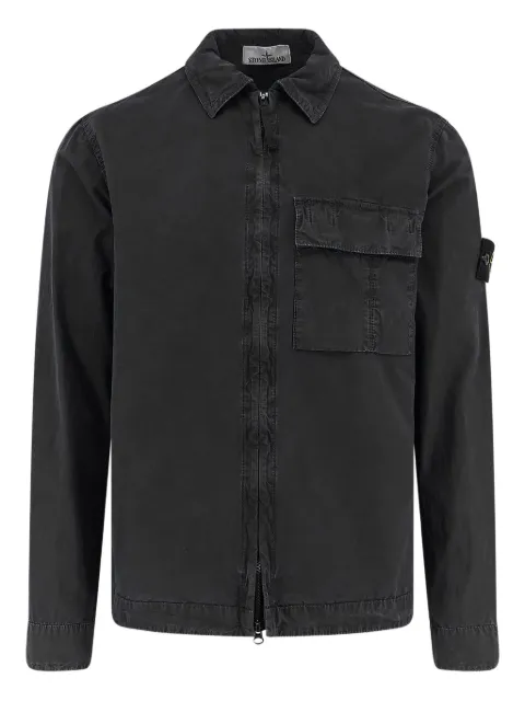 Stone Island chemise à patch logo