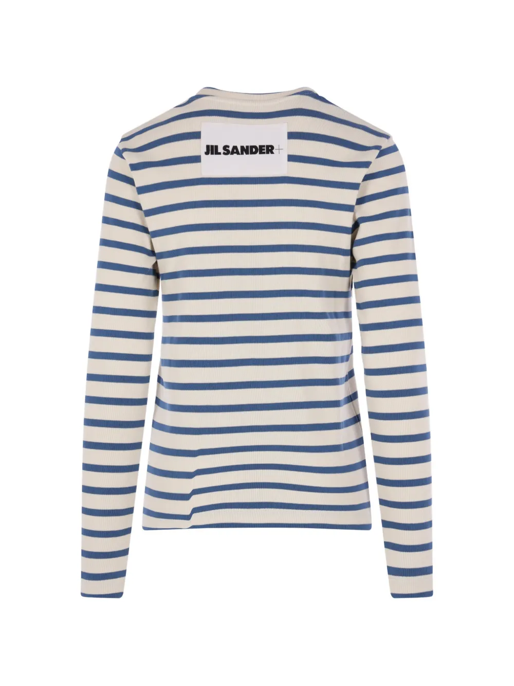 Jil Sander Gestreept T-shirt Wit