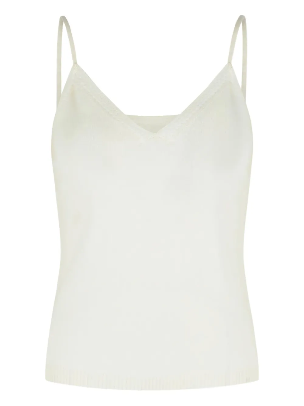 Lisa Yang braided-strap cashmere tank top - Nude