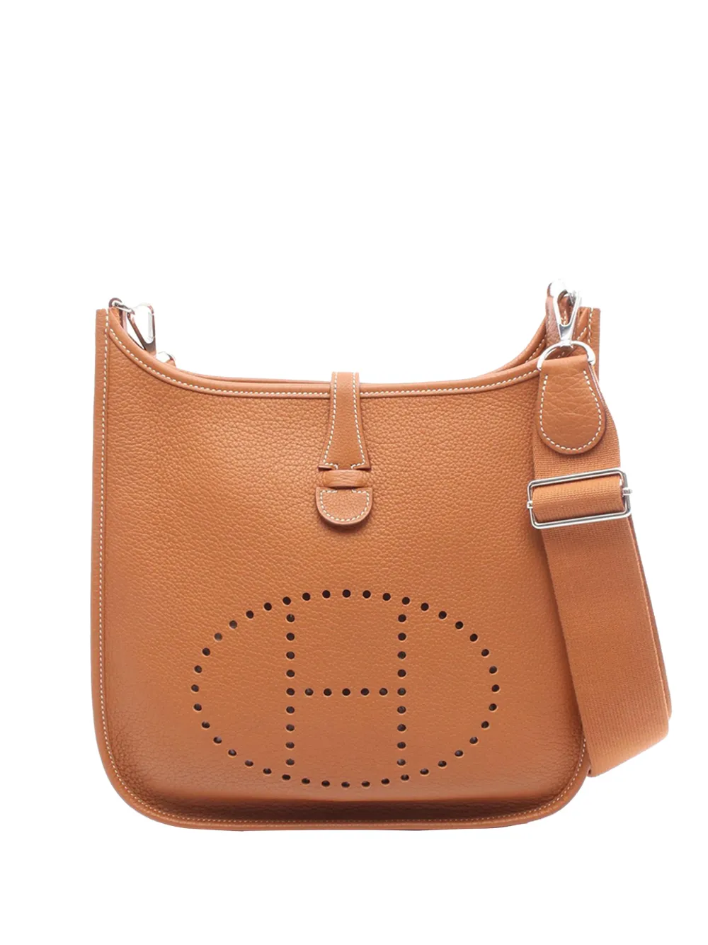 Hermès Pre-Owned 2009 Clemence Evelyne III 29 crossbody bag - Marrone