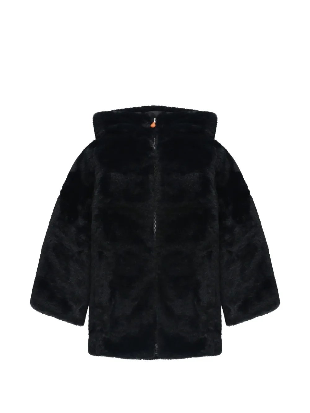 Save The Duck Kids hooded zip-up jacket - Nero