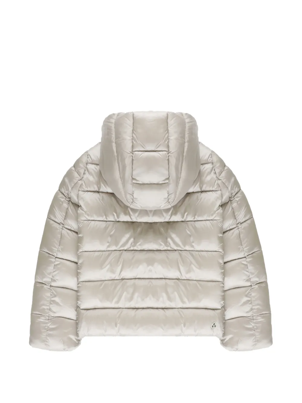  Save The Duck Kids Bibi Hooded Zip Puffer Jacket - Neutrals 