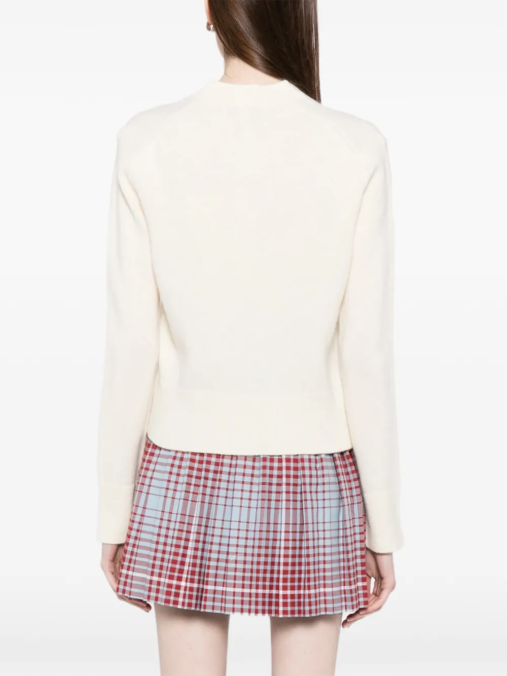 Maison Kitsuné Vest met logopatch Beige