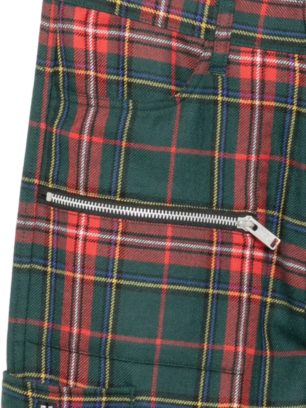 Undercover Broek met tartan ruit Groen