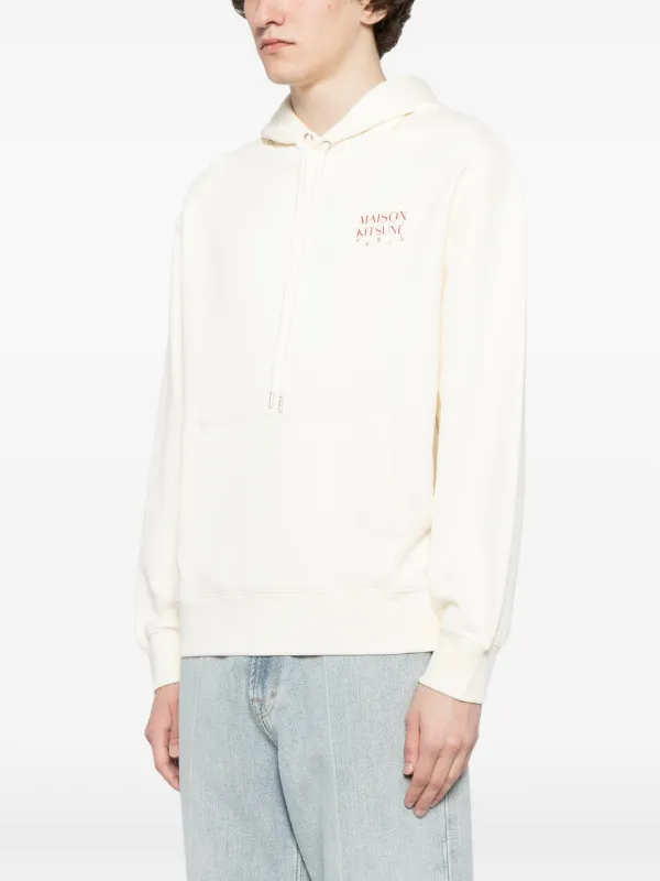 Maison Kitsuné ロゴ パーカー | ニュートラル | FARFETCH JP