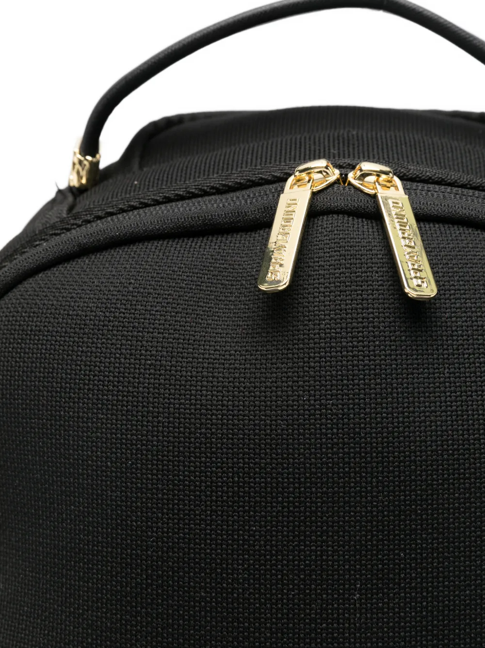 Sprayground Shark-mouth-motif Backpack - Black 
