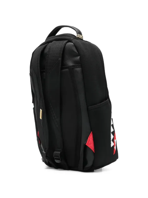 Sprayground シャークマウスモチーフ バックパック | ブラック