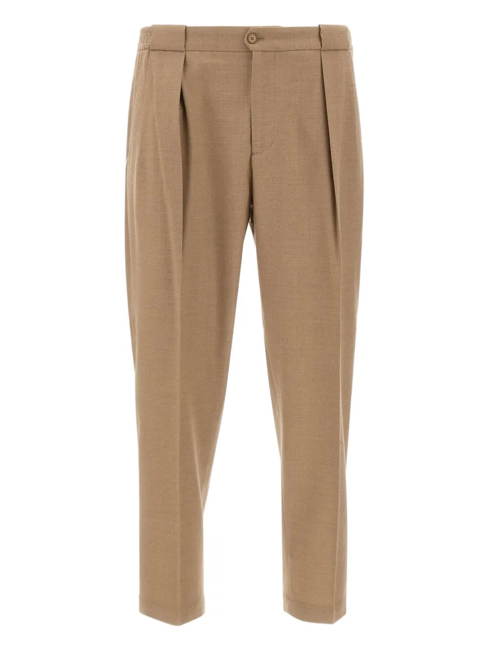 Briglia 1949 Portobellos pleated trousers - Beige
