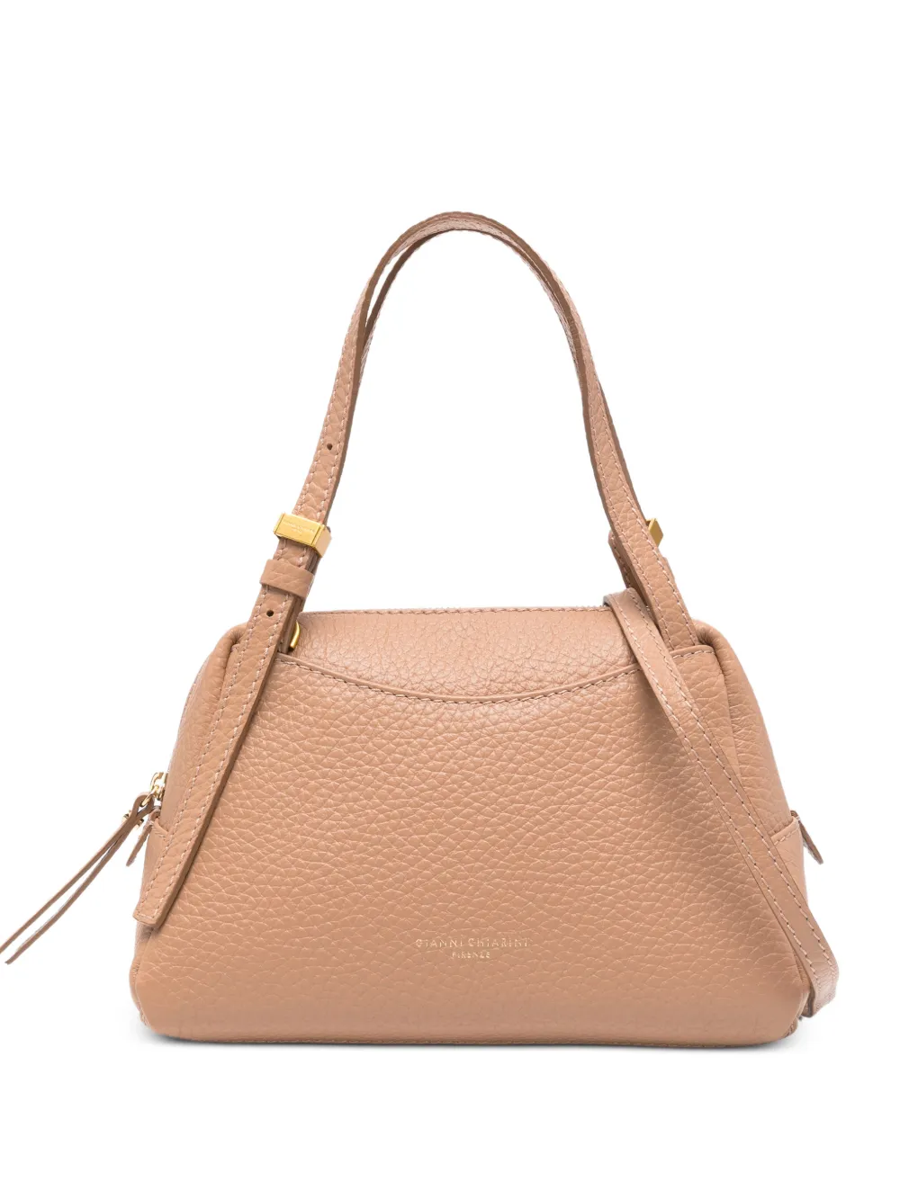 GIANNI CHIARINI Borsa tote Dea con zip - Toni neutri