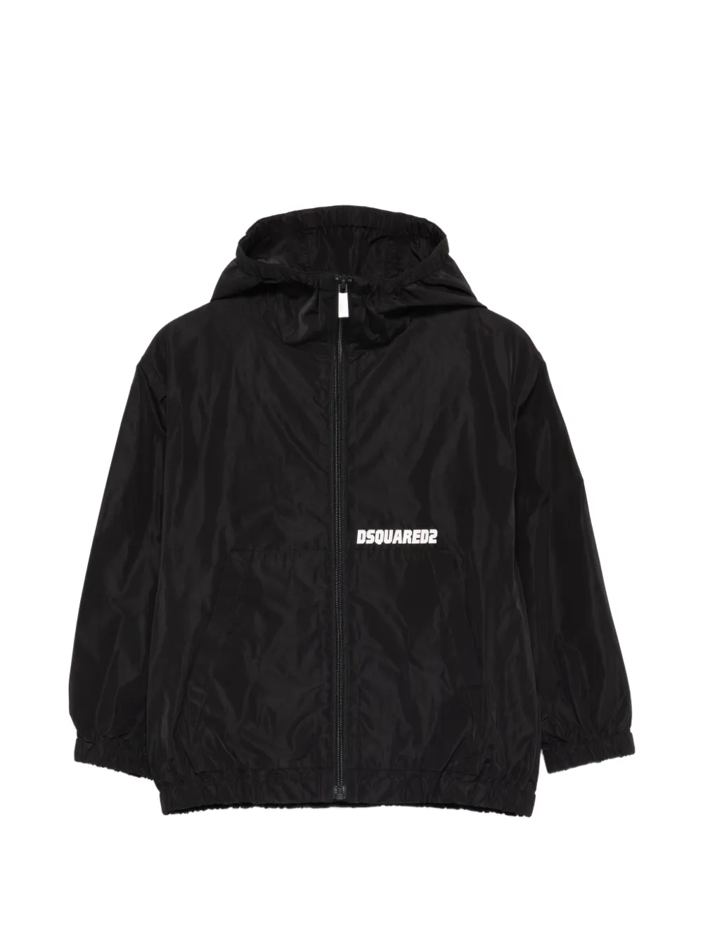 DSQUARED2 KIDS hooded jacket - Schwarz