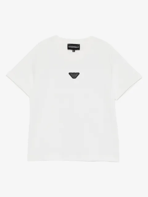 Emporio Armani Kids logo-appliqué T-shirt