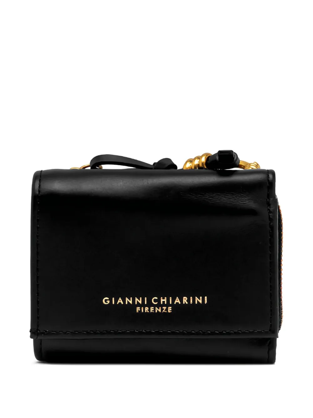 GIANNI CHIARINI zip-fastening wallet - Nero