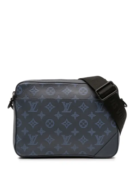 Louis Vuitton Pre-Owned 2021-2025 Monogram Shadow Duo Messenger crossbody bag