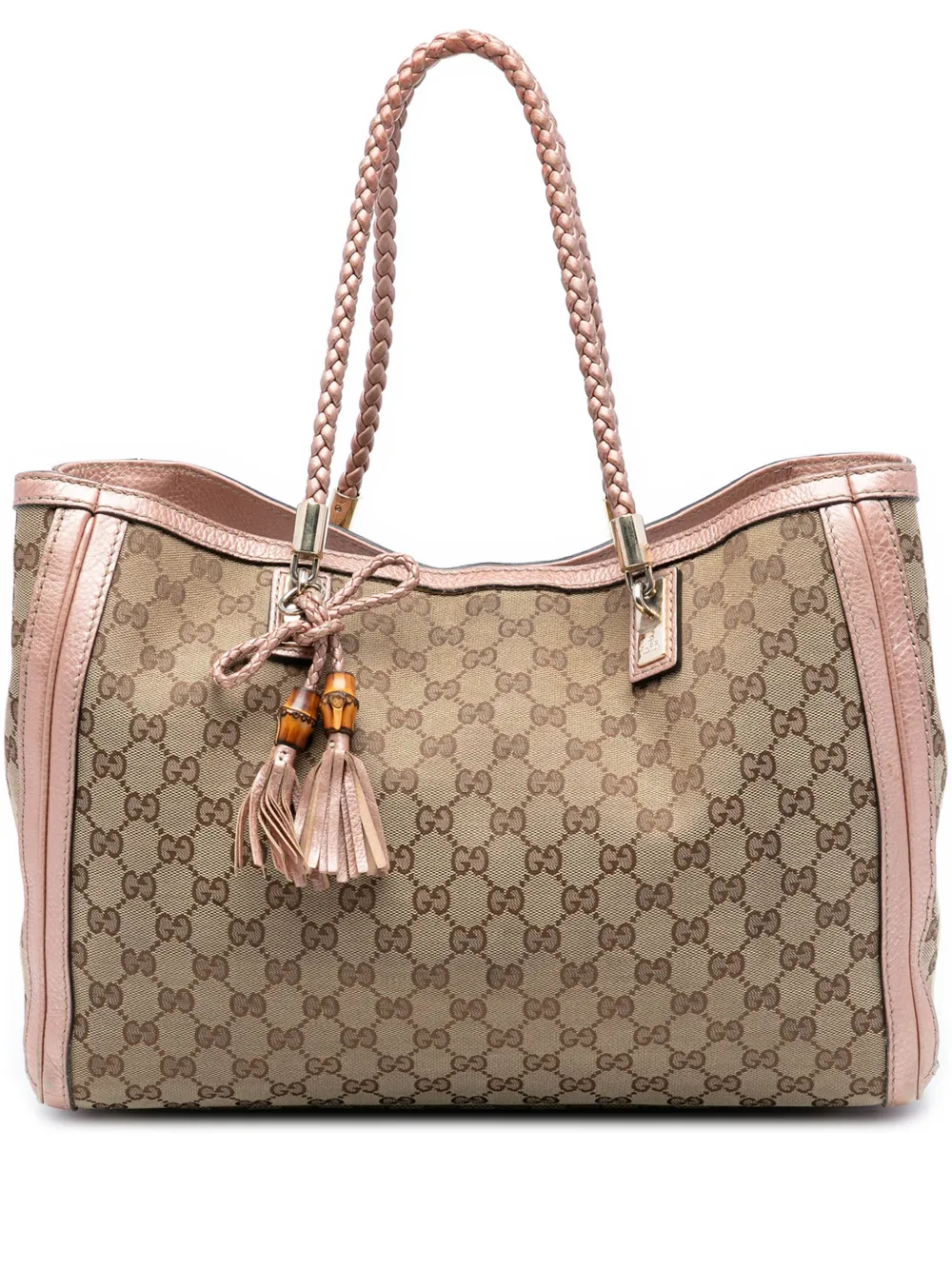 Gucci Pre-Owned 2016-2025 Medium GG Canvas Bella tote bag - Marrone