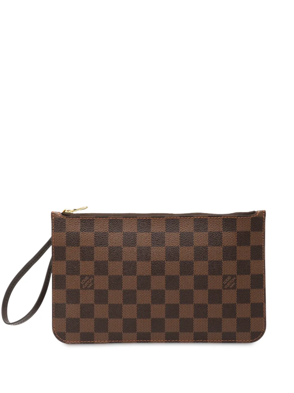 Louis Vuitton Pre-Owned 2016 Damier Ebene Neverfull MM pouch - Marrone
