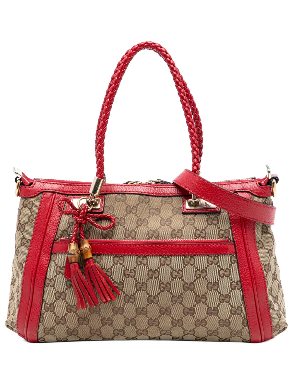 Gucci Pre-Owned 2016-2025 GG Canvas Bella satchel - Marrone
