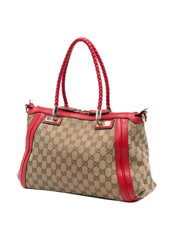 Gucci Pre-Owned 2016-2025 GGキャンバス ベラ サッチェルバッグ