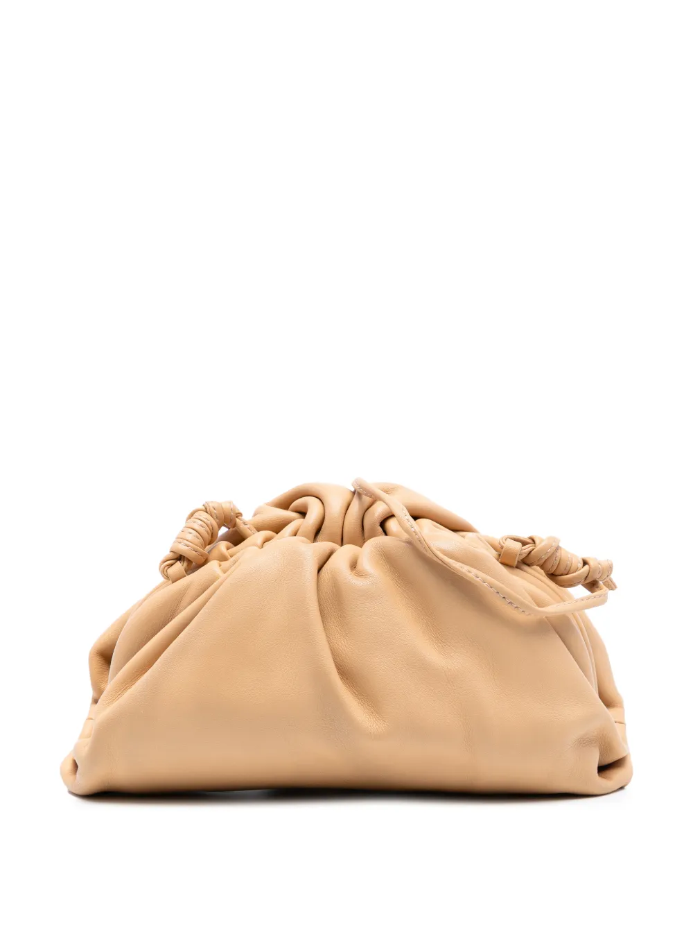 Bottega Veneta Pre-Owned 2012-2025 Lambskin The Mini Pouch crossbody bag - Marrone