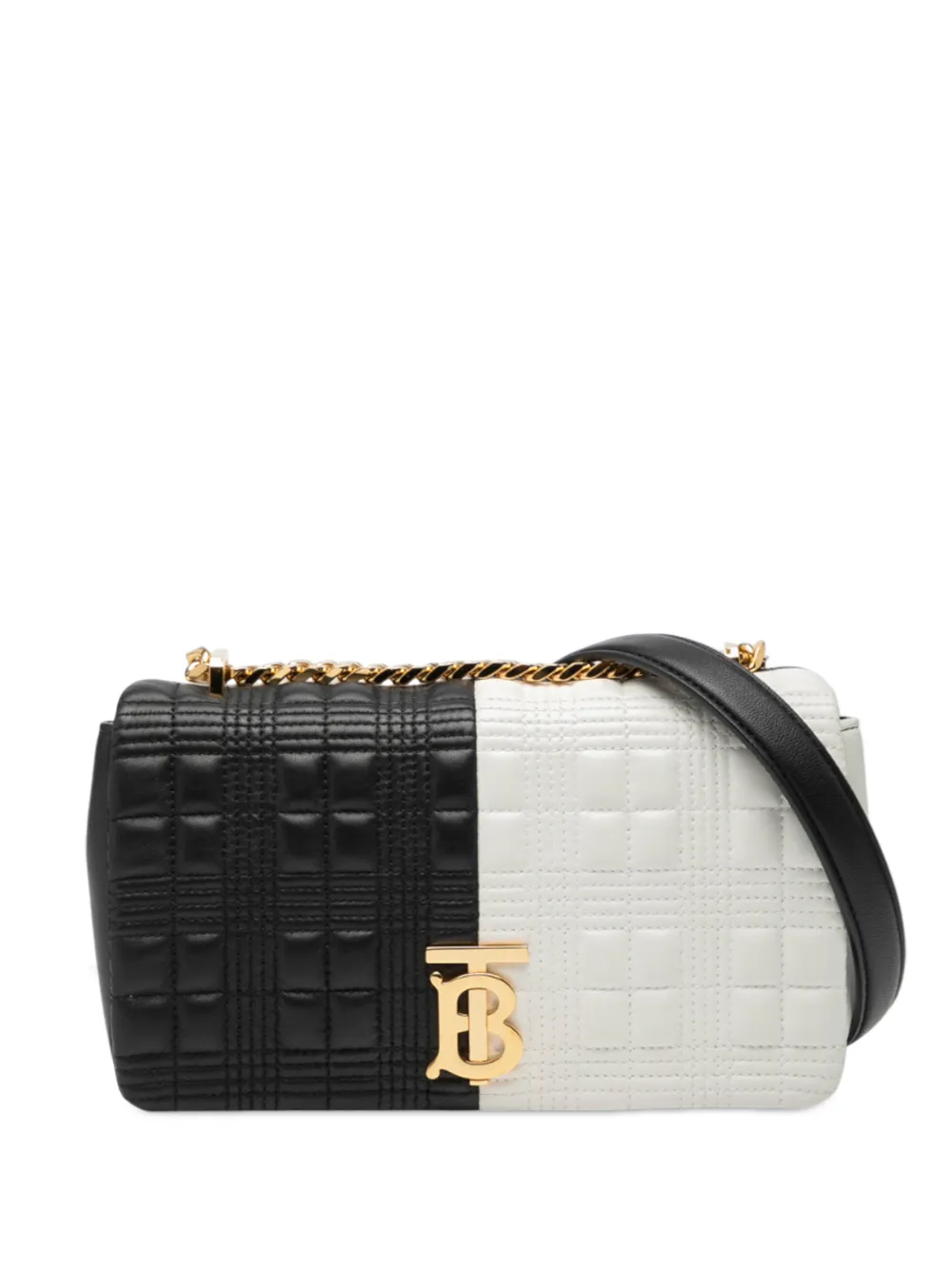 Burberry Pre-Owned 2012-2025 Small Bicolor Quilted Lambskin Lola crossbody bag - Nero