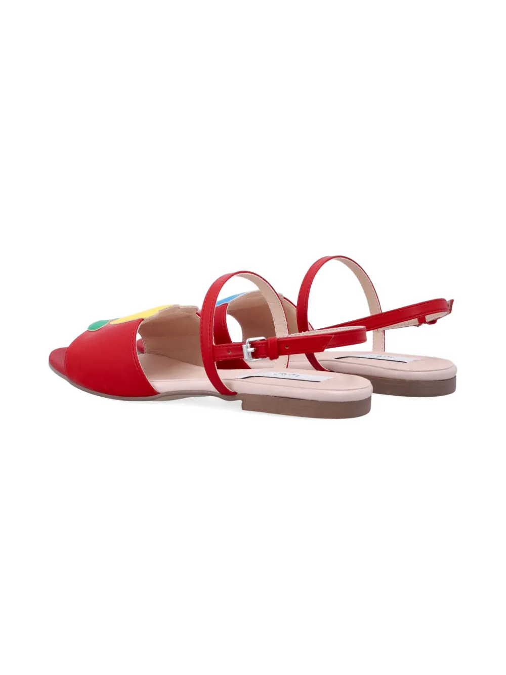Stella McCartney Kids tulip open-toe sandals Rood