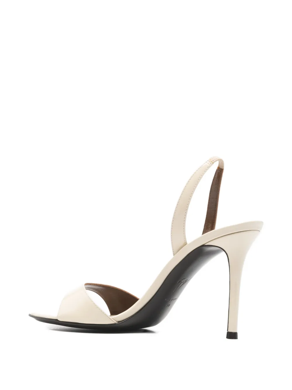 Giuseppe Zanotti Lilibeth sandalen met open neus Beige