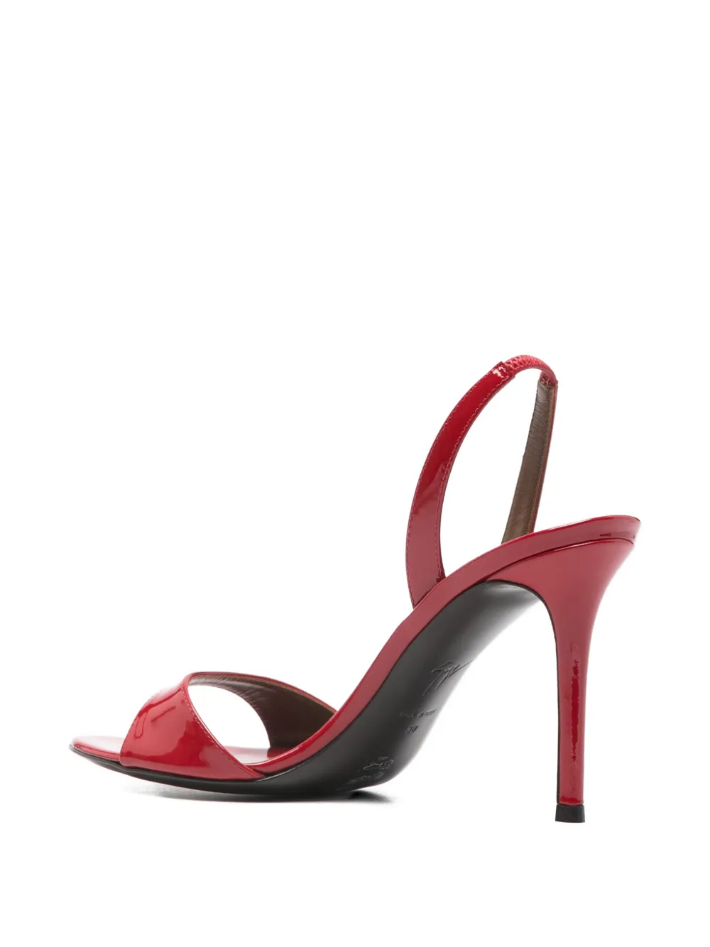 Giuseppe Zanotti Lilibeth sandalen met open neus Rood