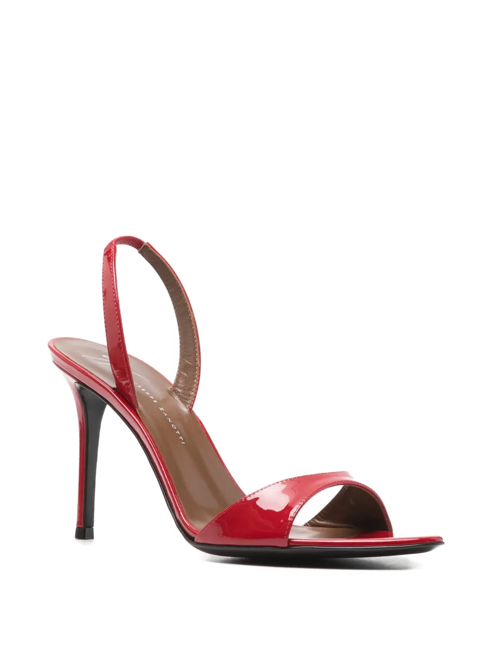 Giuseppe Zanotti Lilibeth sandalen met open neus Rood