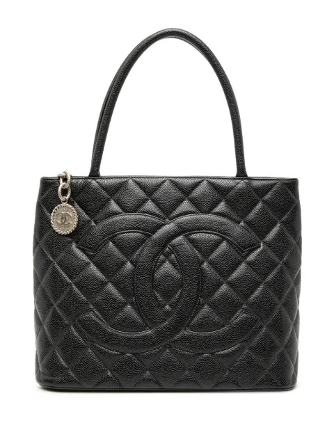 CHANEL Pre-Owned 2000-2002 Caviar Medallion tote bag