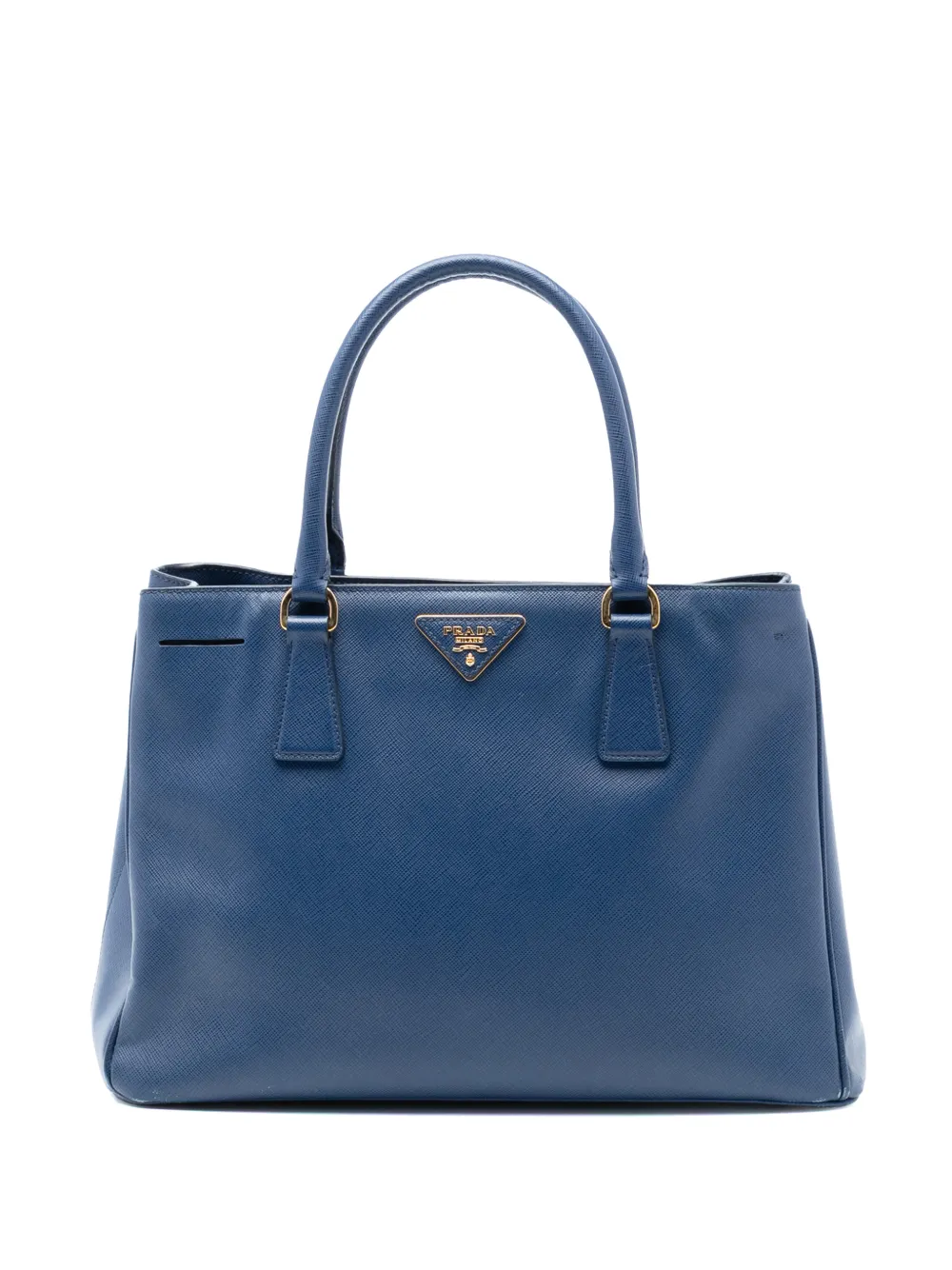 Prada Pre-Owned 2021-2025 Medium Saffiano Lux Galleria Tote satchel - Blu
