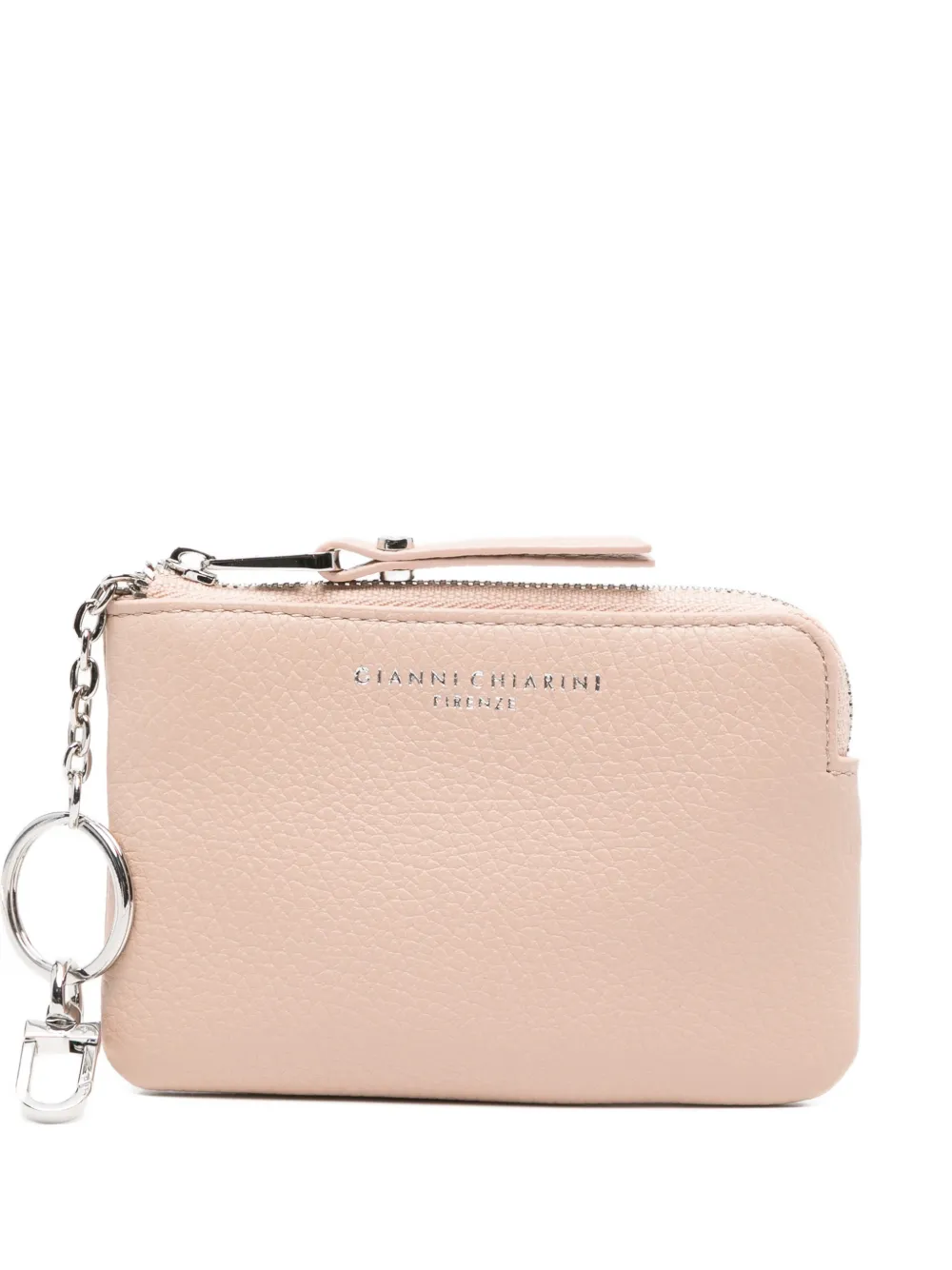 GIANNI CHIARINI grained leather wallet - Toni neutri