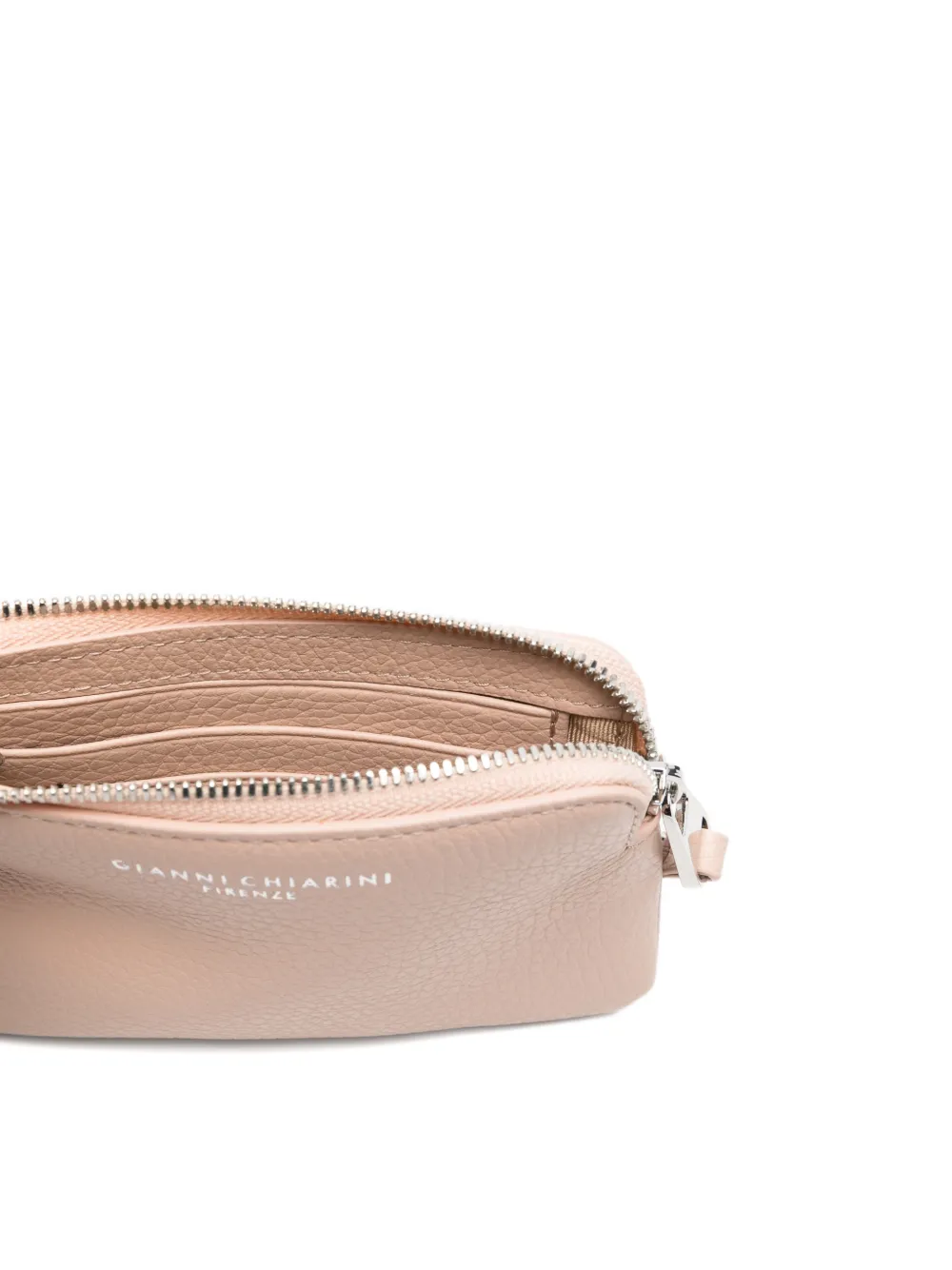  Gianni Chiarini Grained Leather Wallet - Neutrals 