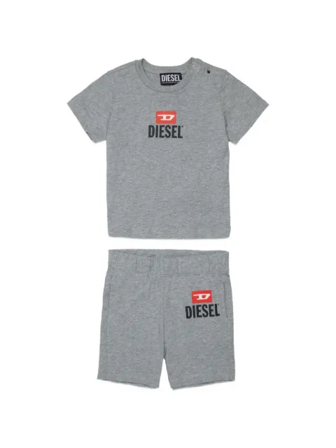 Diesel Kids logo-print T-shirt and shorts set