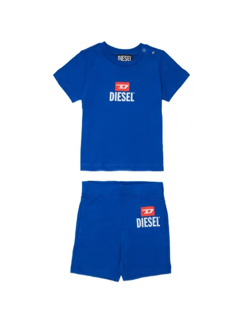 Diesel Kids logo-print T-shirt and shorts set
