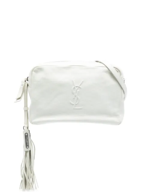 Saint Laurent Pre-Owned 2017 Small Lambskin Monogram Lou Camera Bag crossbody bag