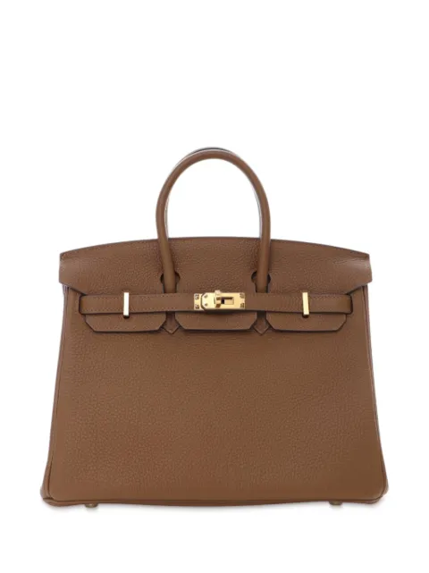 Hermès Pre-Owned 2021 Togo Birkin Retourne 25 handbag