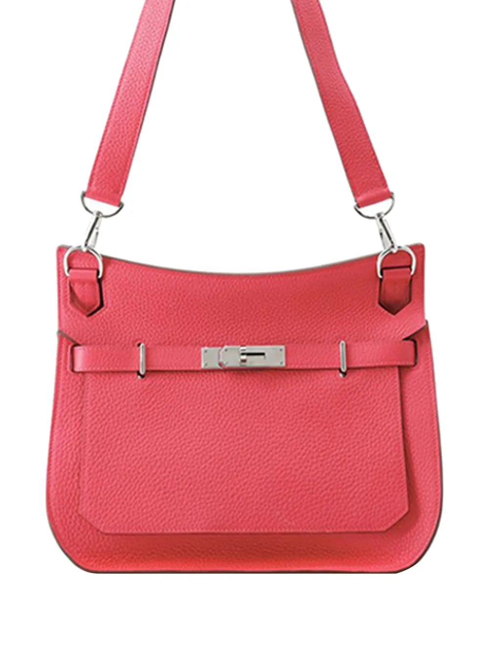 Hermès Pre-Owned 2019 Clemence Jypsiere 28 crossbody bag - Pink