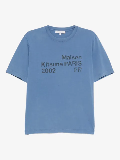 Maison Kitsuné 2002 faded T-shirt