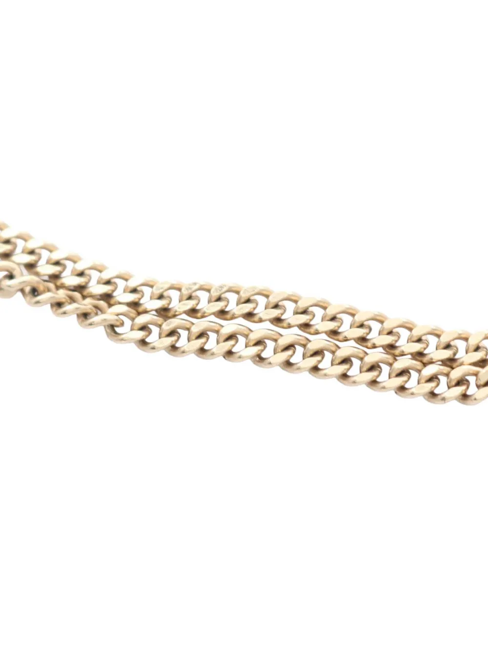 2016 Gold Plated Faux Pearl Cc Pendant Necklace Costume Necklace