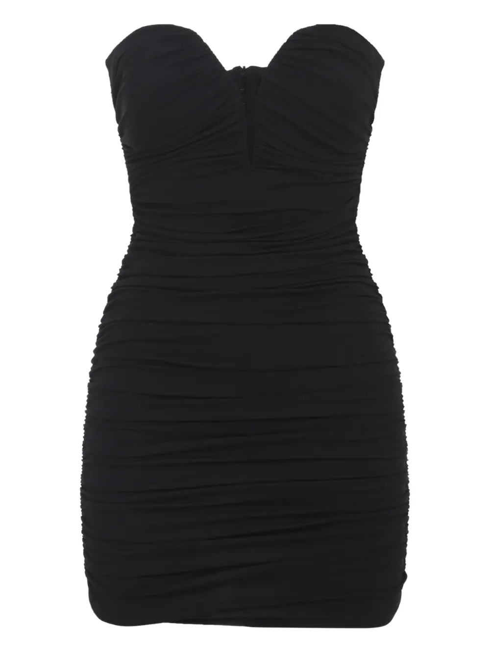 Elisabetta Franchi ruched mini dress - Nero