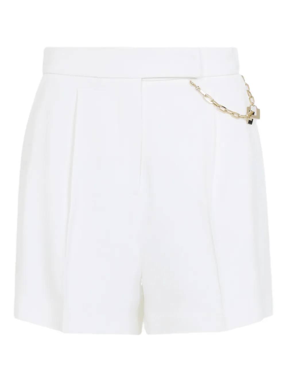 Elisabetta Franchi chain-deatil shorts - Toni neutri