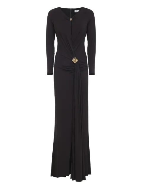 Elisabetta Franchi draped-detail maxi dress