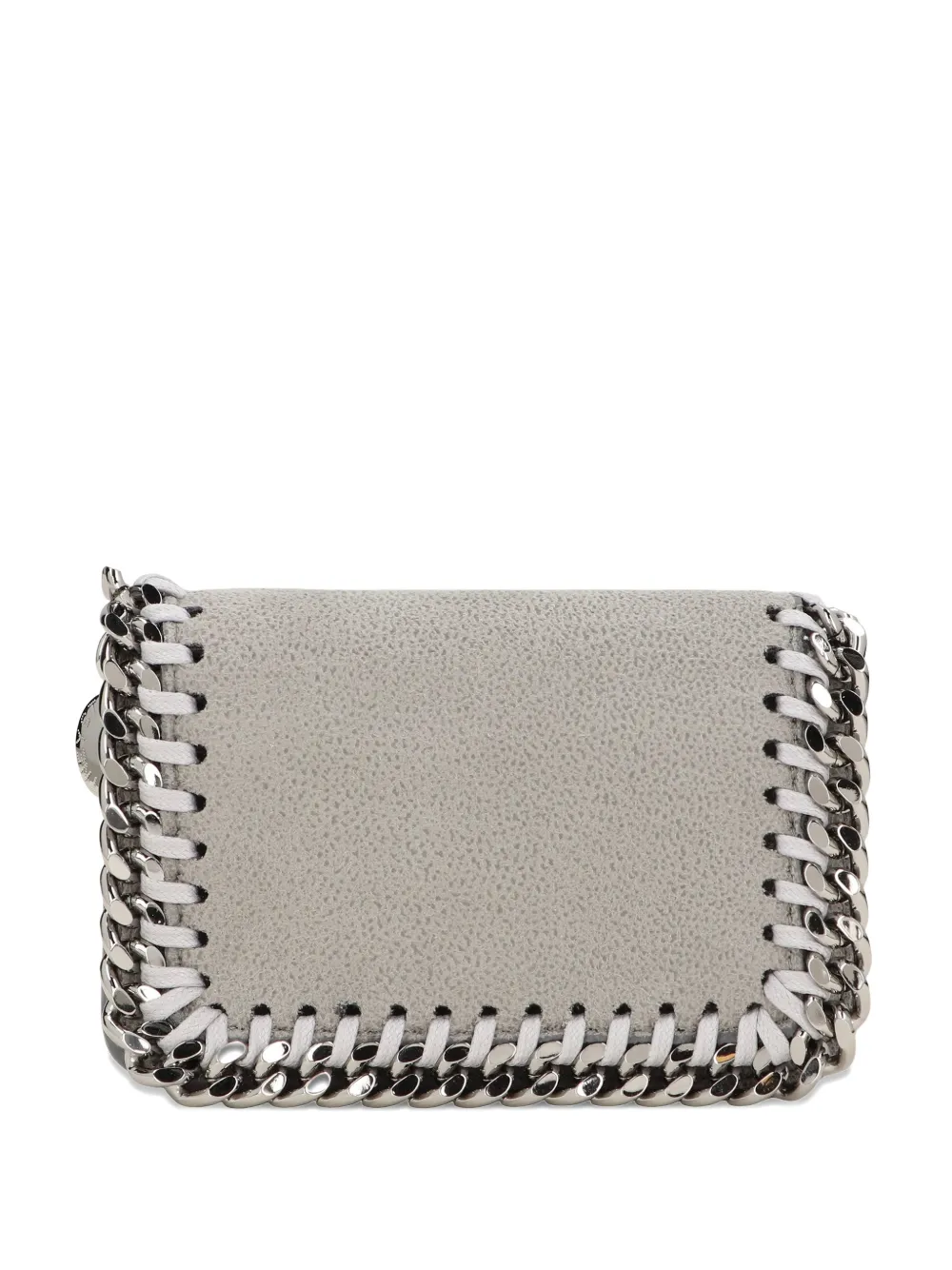 Stella McCartney small Falabella flap chain wallet | Grey | Image 1
