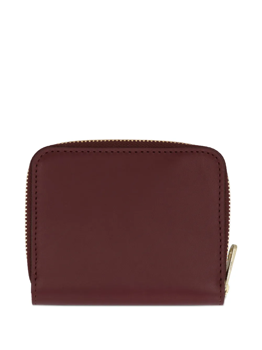 A.P.C. zip leather wallet - Rood