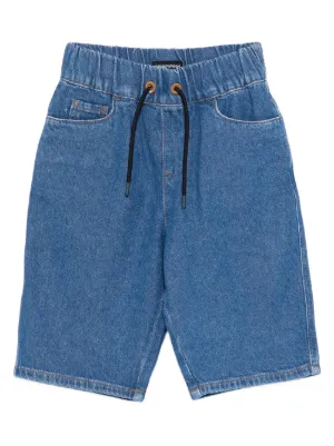 Emporio Armani Kids キッズ デニムショートパンツ通販 - FARFETCH