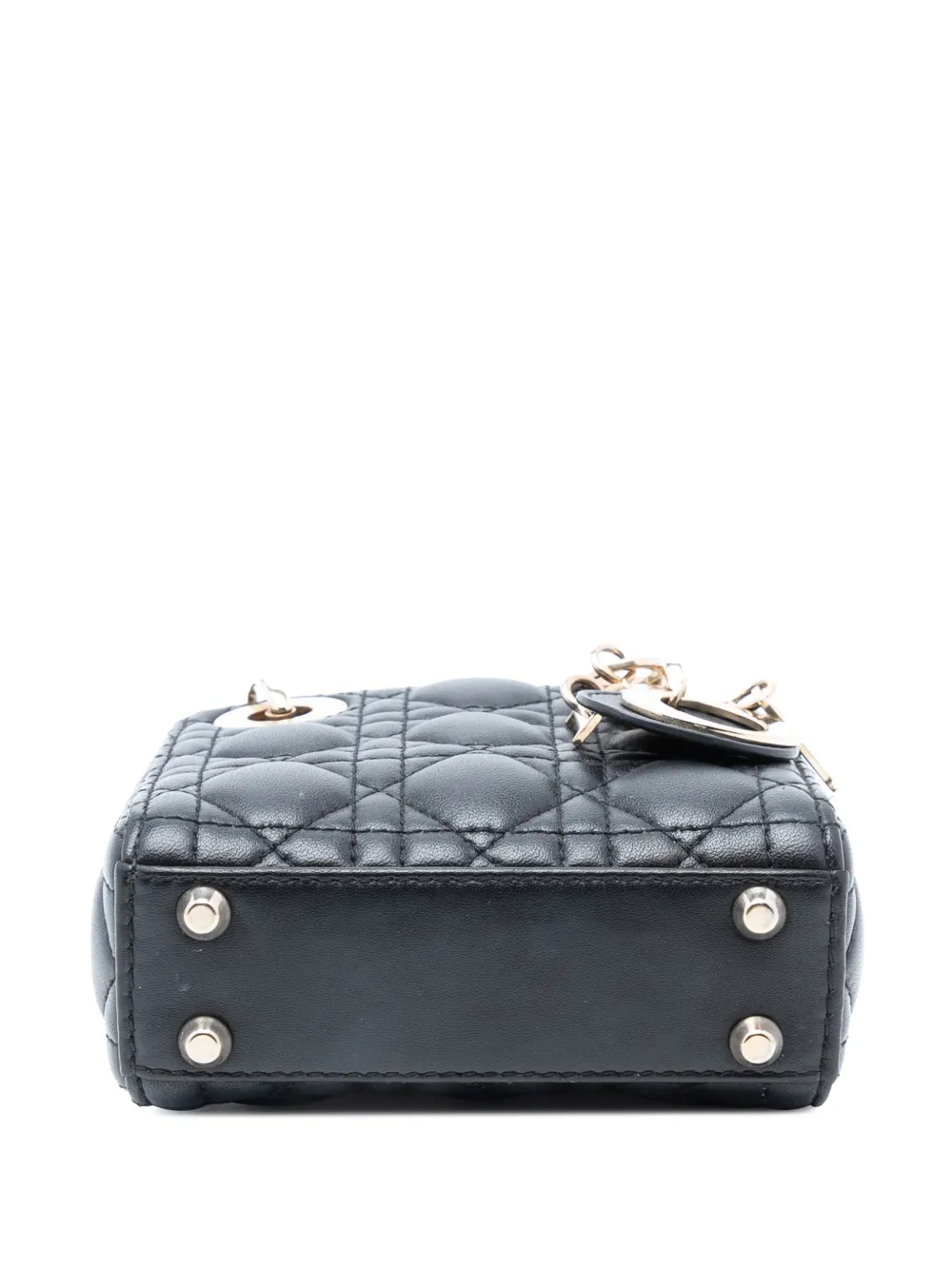 クリスチャンディオール Christian Dior Pre-Owned 2022 マイクロ ラムスキン カナージュ